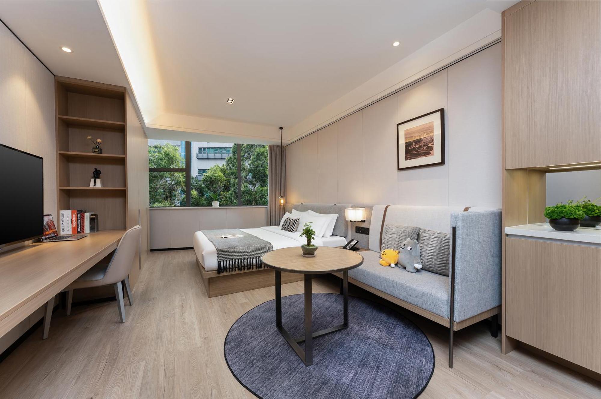Cm Serviced Apartment Shenzhen Dongmen Exteriör bild