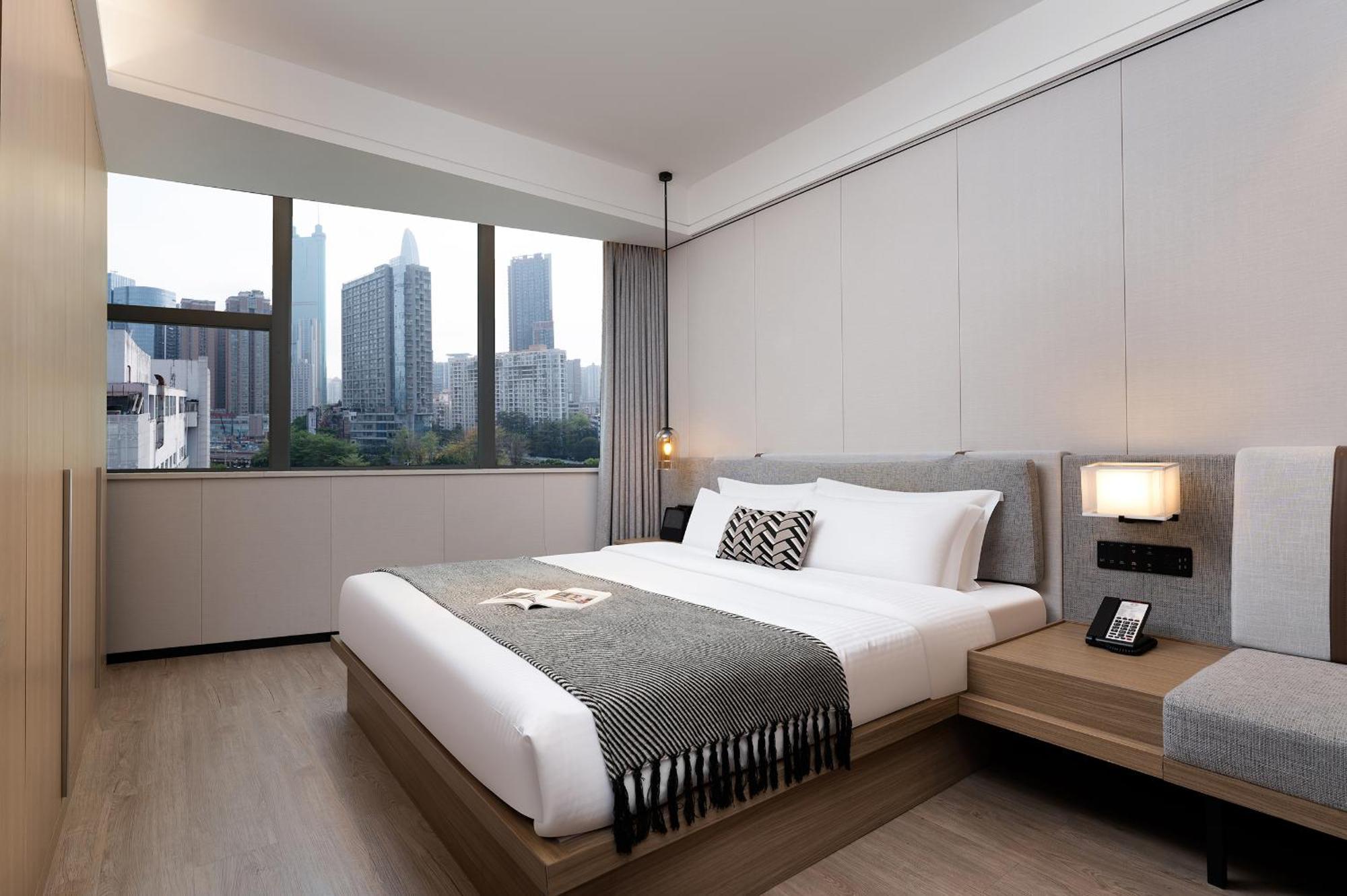 Cm Serviced Apartment Shenzhen Dongmen Exteriör bild
