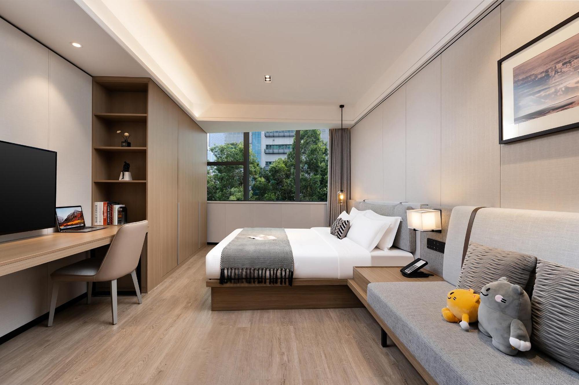 Cm Serviced Apartment Shenzhen Dongmen Exteriör bild