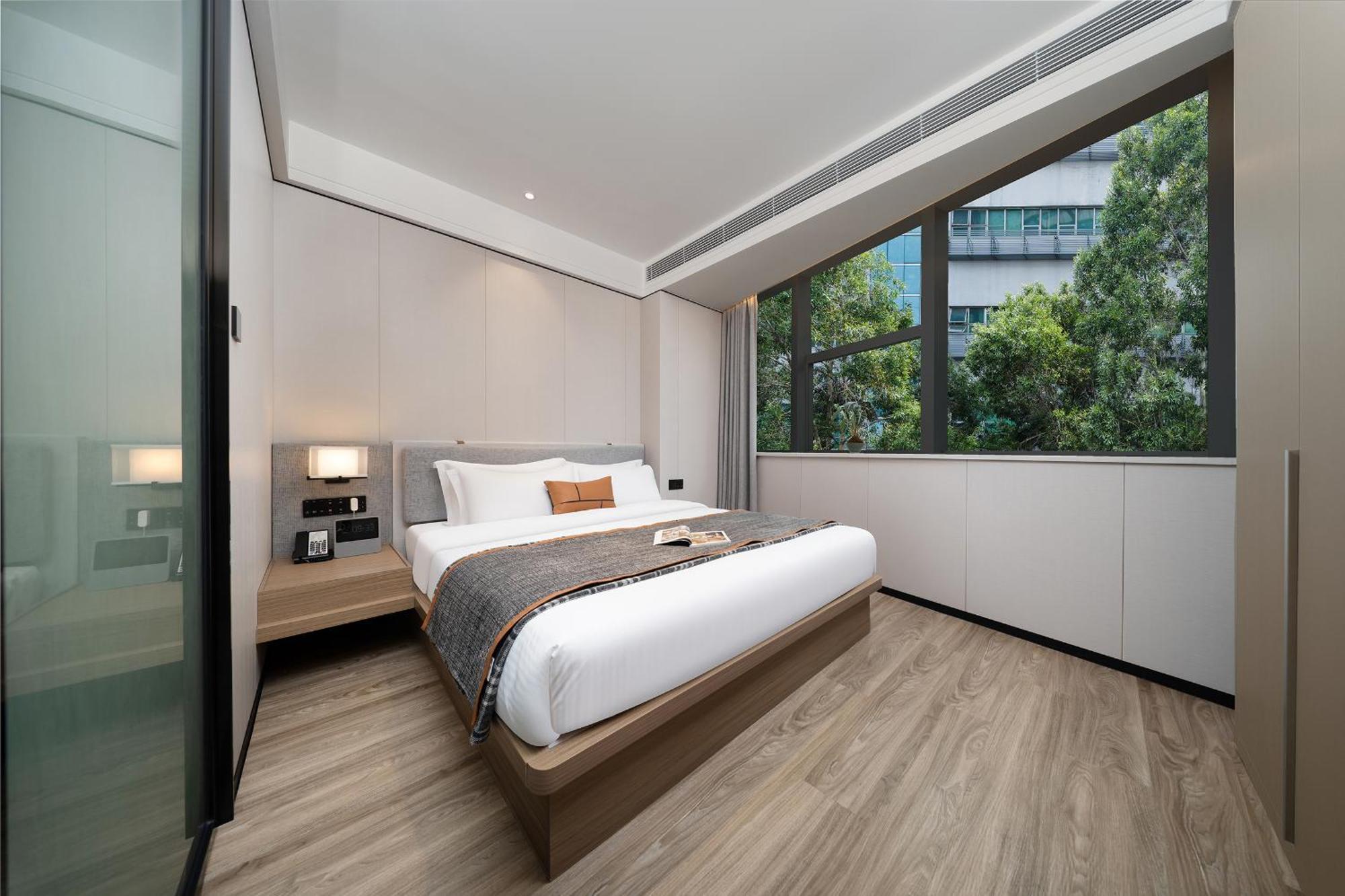 Cm Serviced Apartment Shenzhen Dongmen Exteriör bild