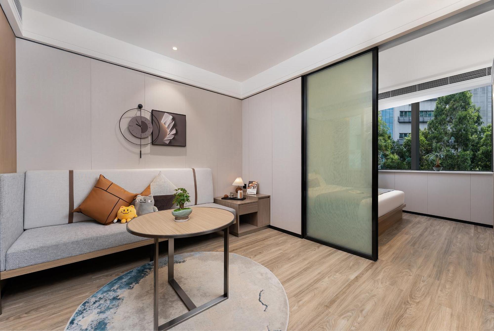Cm Serviced Apartment Shenzhen Dongmen Exteriör bild