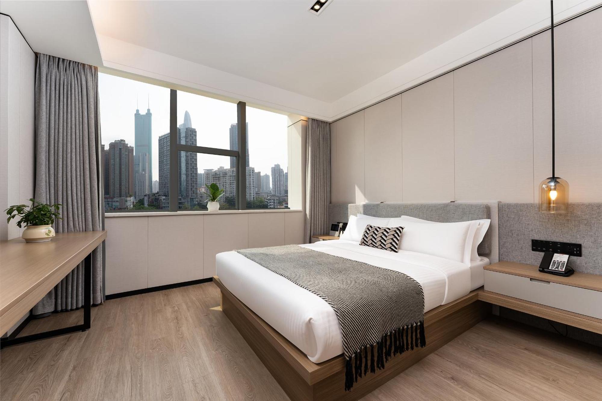 Cm Serviced Apartment Shenzhen Dongmen Exteriör bild